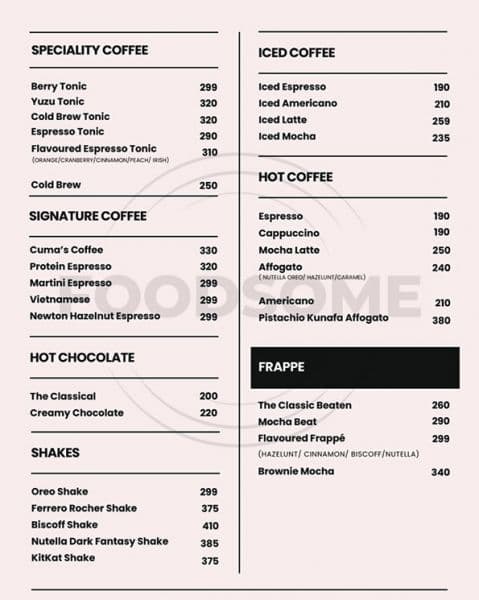 MENU - Photo 1