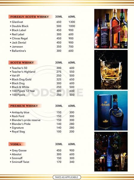 MENU - Photo 1