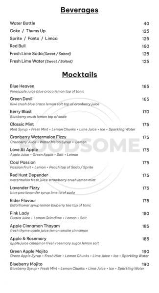 MENU - Photo 1
