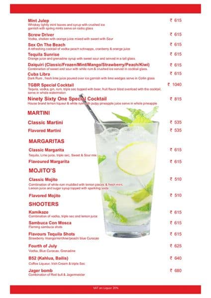 MENU - Photo 1