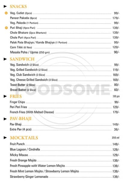 MENU - Photo 1
